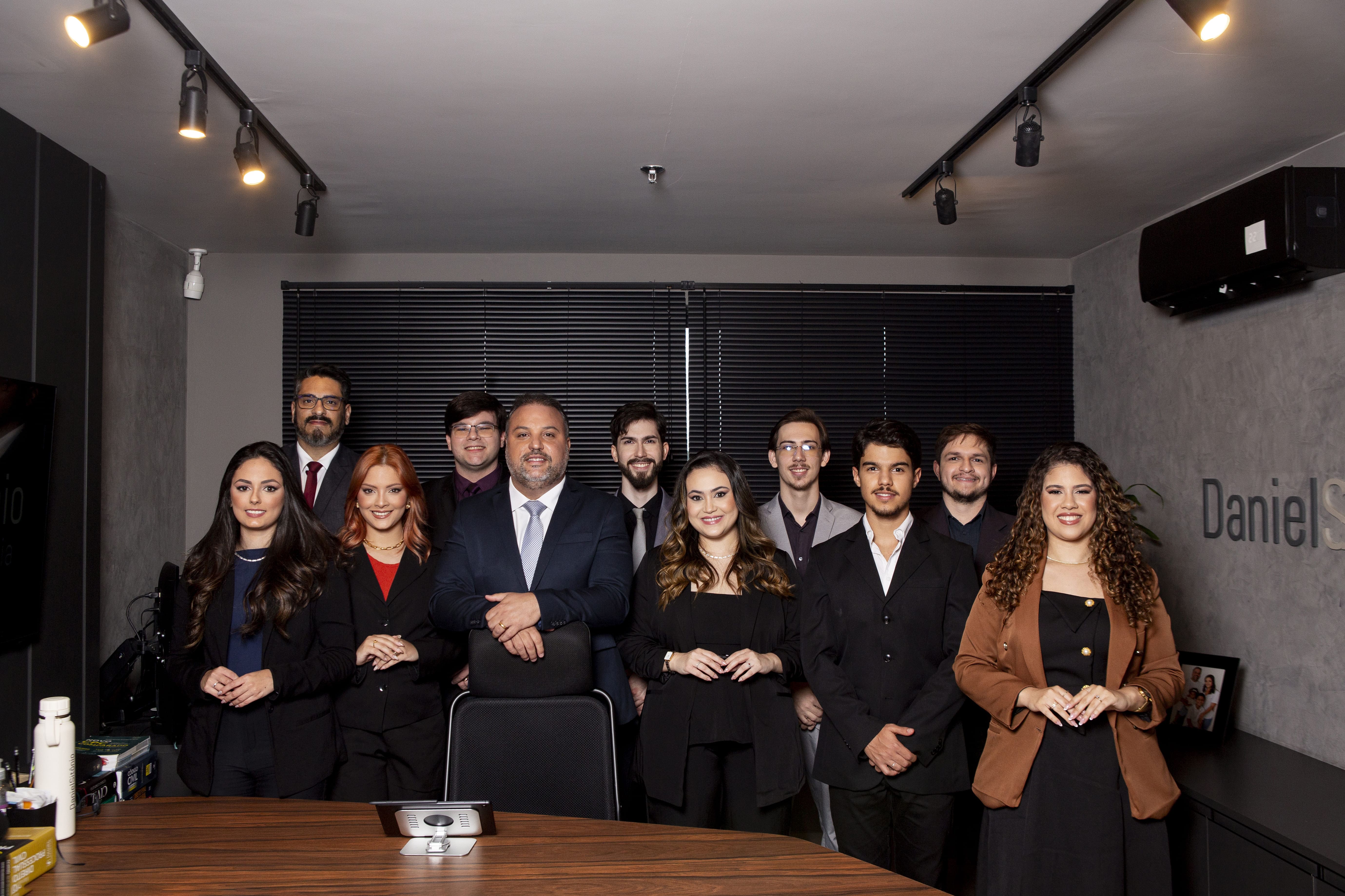 Equipe do escritório Daniel Sitônio Advocacia